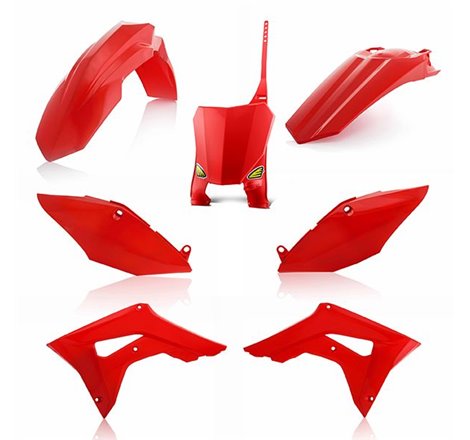 Kit Plastique Cycra 5 Elements HONDA CRF450R 17 - Rouge