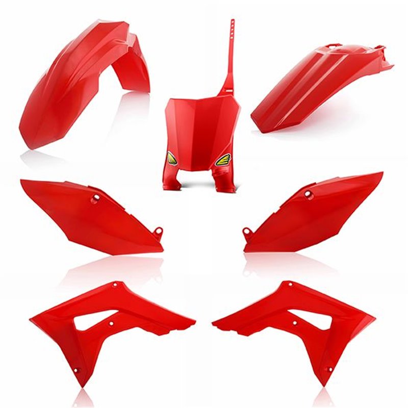 Kit Plastique Cycra 5 Elements HONDA CRF450R 17 - Rouge