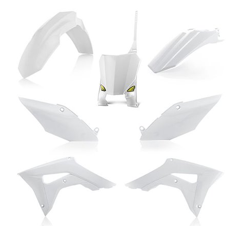 Kit Plastique Cycra 5 Elements HONDA CRF450R 17 - Blanc