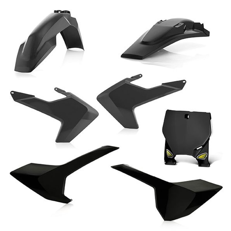 Kit Plastique Cycra 5 Elements HVA TC/FC 16 - Noir