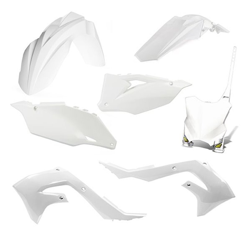 Kit Plastique Cycra 5 Elements KAWASAKI KXF450 19-21 - Blanc