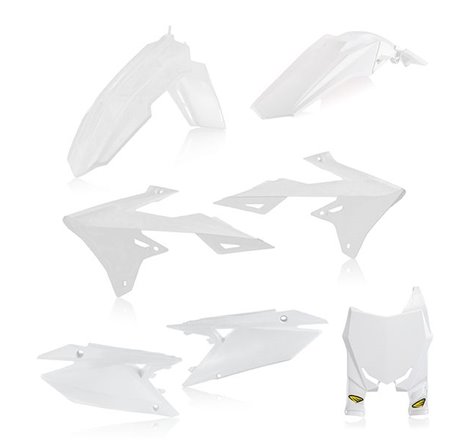 Kit Plastique Cycra 5 Elements SUZUKI RMZ 450 18 - Blanc