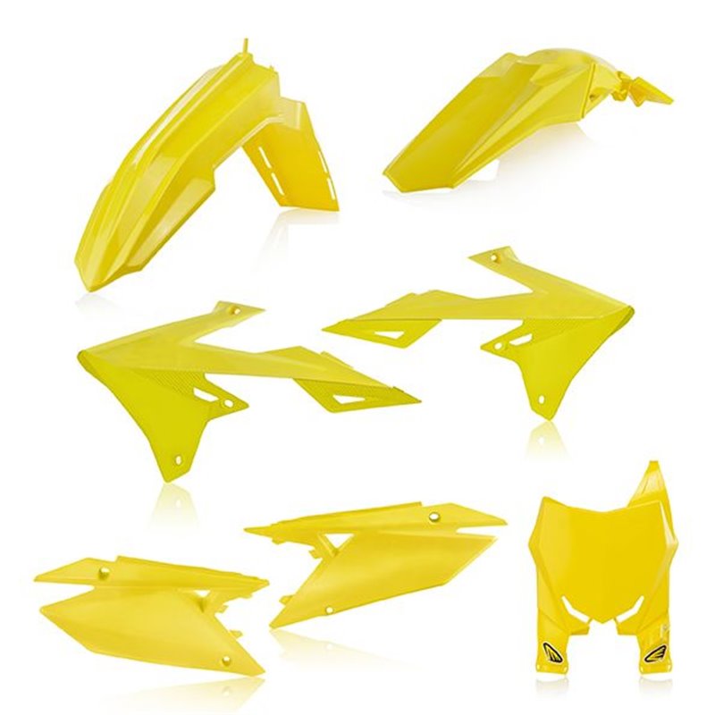 Kit Plastique Cycra 5 Elements SUZUKI RMZ 450 18 - Jaune