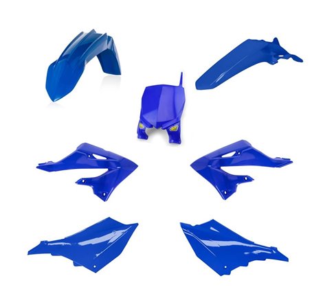 Kit Plastique Cycra 5 Elements Bleu YAMAHA YZ125/250 2022