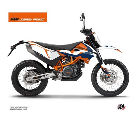 Kit Deco Moto Gravity KTM 690 ENDURO R Bleu