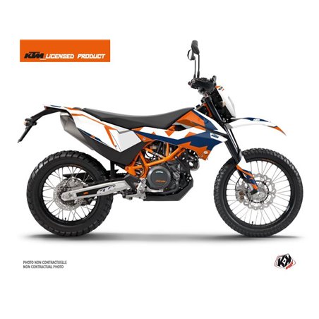 Kit Deco Moto Gravity KTM 690 ENDURO R Bleu