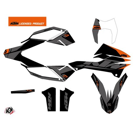 Kit Deco Moto Cross Reflex KTM 690 ENDURO R Noir