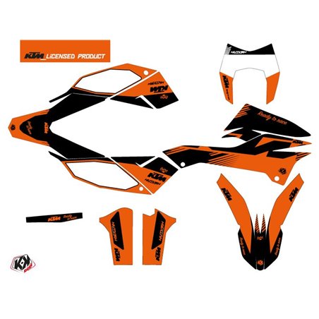 Kit Deco Moto Cross Retro KTM 690 ENDURO R Orange