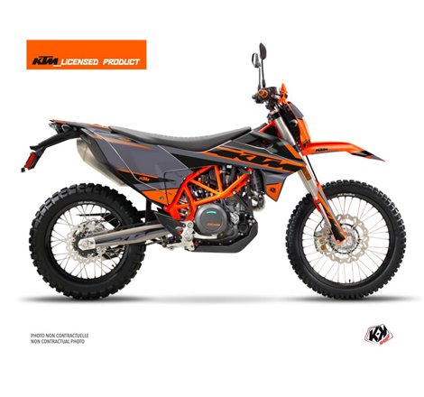 Kit Deco Moto Cross Breakout KTM 690 ENDURO R Gris