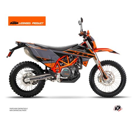 Kit Deco Moto Cross Breakout KTM 690 ENDURO R Gris