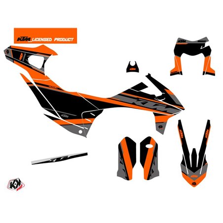 Kit Deco Moto Cross Breakout KTM 690 ENDURO R Noir Orange