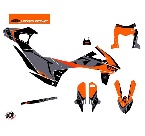 Kit Deco Moto Cross Gravity KTM 690 SMC R Gris