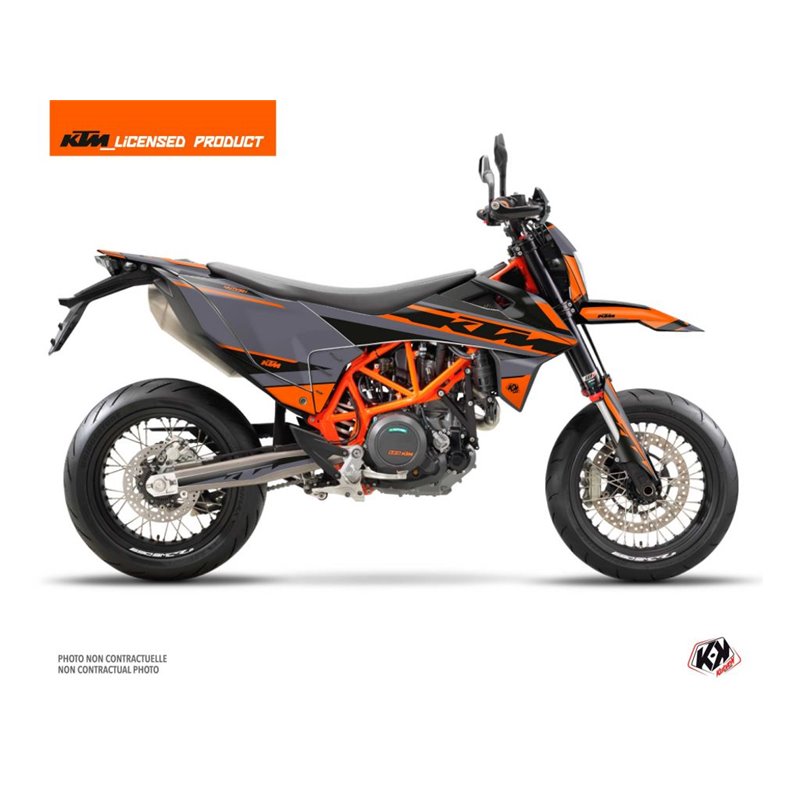 Kit Deco Moto Cross Breakout KTM 690 SMC R Gris