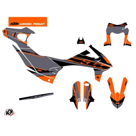 Kit Deco Moto Cross Breakout KTM 690 SMC R Gris