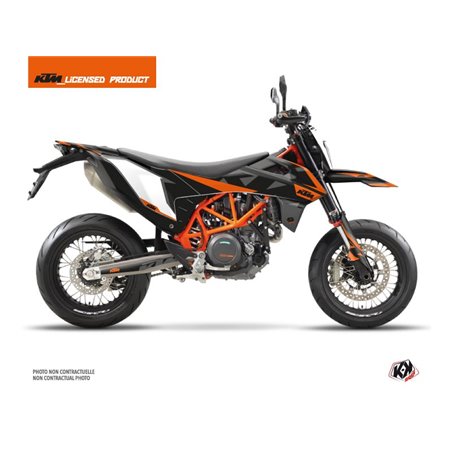 Kit Deco Moto Cross Gravity KTM 690 SMC R Orange