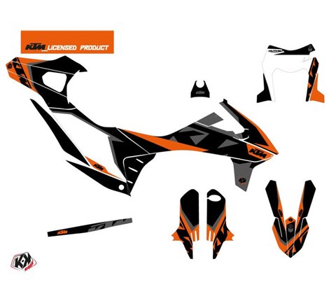Kit Deco Moto Cross Gravity KTM 690 SMC R Orange