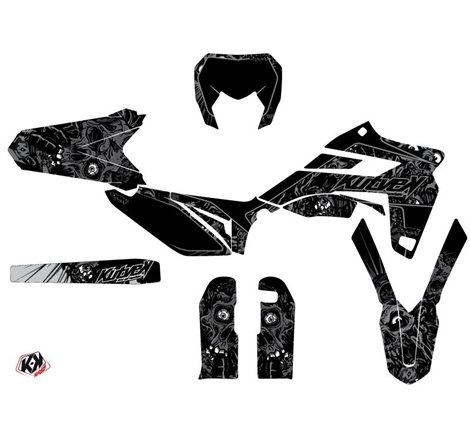 Kit Deco Moto Cross Zombies Dark Sherco SE / SEF  Noir