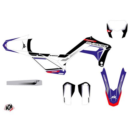 Kit Deco Moto Cross Skratch Sherco SE / SEF Rouge