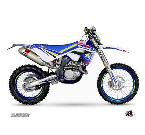 Kit Deco Moto Cross Stam Sherco SE / SEF Blanc