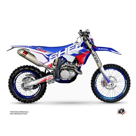 Kit Deco Moto Cross Fast Sherco SE / SEF  Rouge