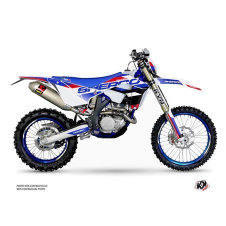 Kit Deco Moto Cross Aktiv Sherco SE / SEF Rouge