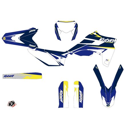 Kit Deco Moto Cross Stage Sherco 450 SEF R Blanc Jaune