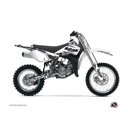 Kit Deco Moto Cross Predator Suzuki 85 RM Blanc