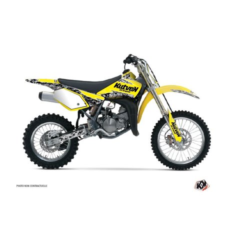 Kit Deco Moto Cross Predator Suzuki 85 RM Jaune