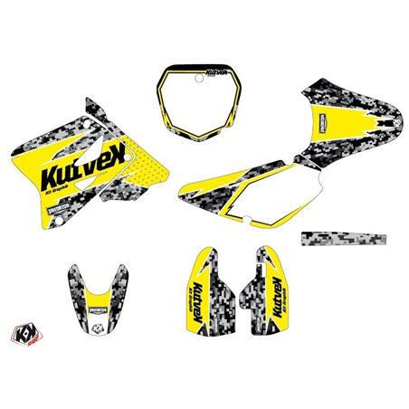 Kit Deco Moto Cross Predator Suzuki 85 RM Jaune