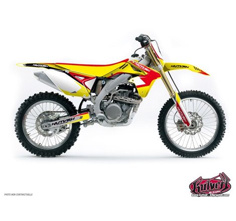 Kit Deco Moto Cross Chrono Suzuki 85 RM Rouge