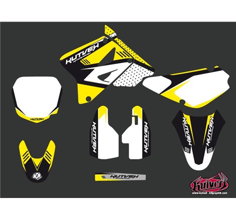 Kit Deco Moto Cross Chrono Suzuki 85 RM Noir