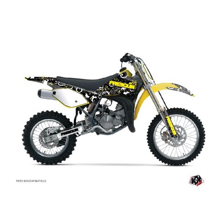 Kit Deco Moto Cross Freegun Eyed Suzuki 85 RM Jaune