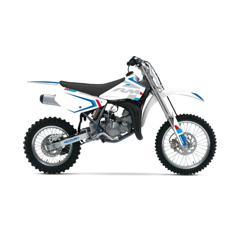 Kit Deco Moto Cross Label Suzuki 85 RM Blanc