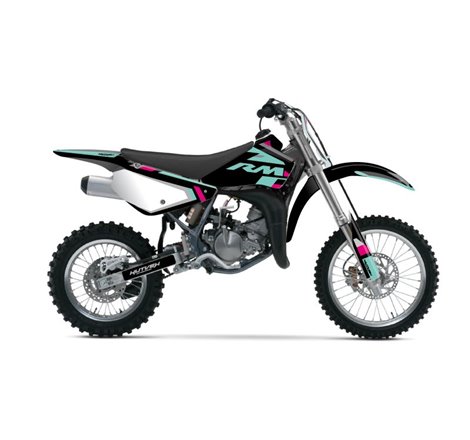 Kit Deco Moto Cross Label Suzuki 85 RM Turquoise