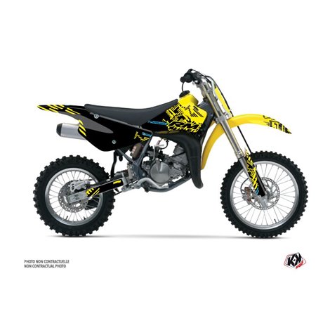 Kit Deco Moto Cross Zero Suzuki 85 RM Jaune