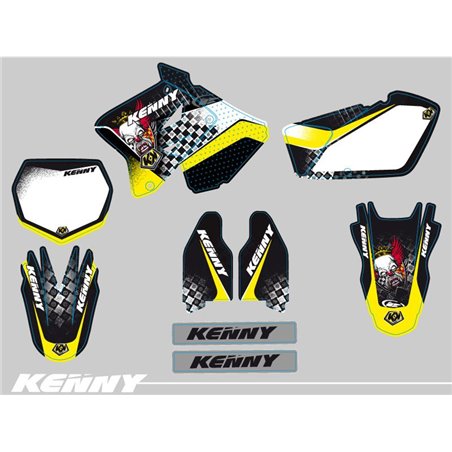 Kit Deco Moto Cross Kenny Suzuki 125 RM