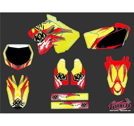 Kit Deco Moto Cross Graff Suzuki 125 RM