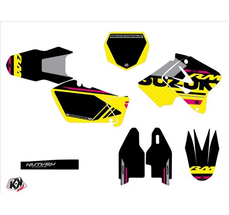 Kit Deco Moto Cross Grade Suzuki 125 RM Rose