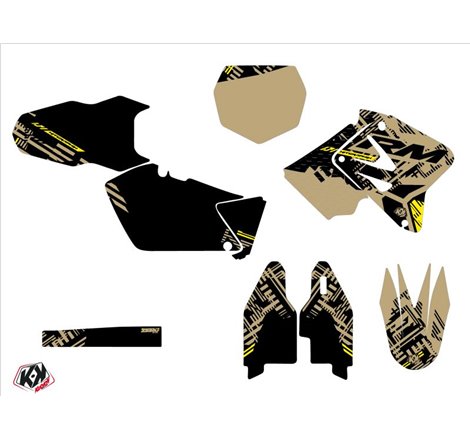 Kit Deco Moto Cross Zero Suzuki 125 RM Sable