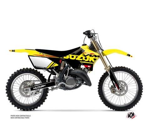 Kit Deco Moto Cross Grade Suzuki 250 RM Rouge
