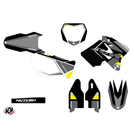 Kit Deco Moto Cross Label Suzuki 250 RM Gris