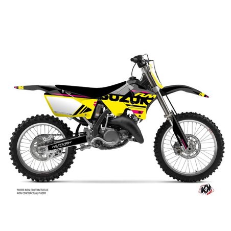 Kit Deco Moto Cross Grade Suzuki 250 RM Rose