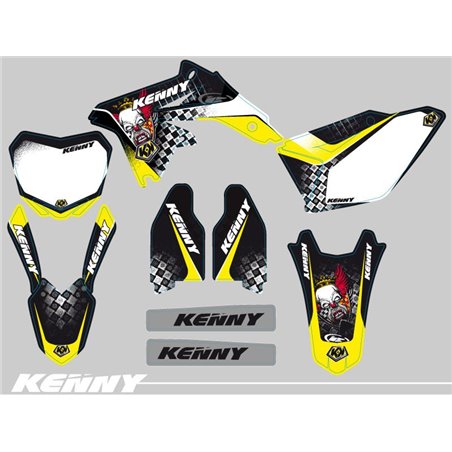 Kit Deco Moto Cross Kenny Suzuki 250 RMZ