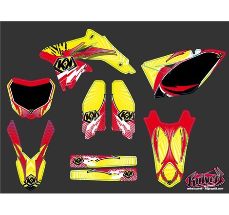 Kit Deco Moto Cross Graff Suzuki 250 RMZ
