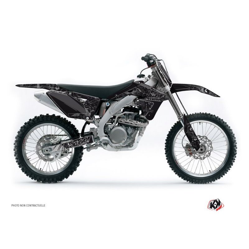 Kit Deco Moto Cross Zombies Dark Suzuki 250 RMZ Noir