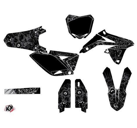Kit Deco Moto Cross Zombies Dark Suzuki 250 RMZ Noir