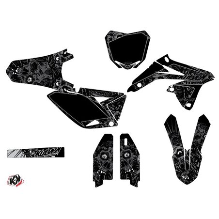 Kit Deco Moto Cross Zombies Dark Suzuki 250 RMZ Noir
