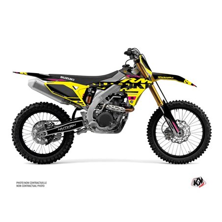 Kit Deco Moto Cross Grade Suzuki 250 RMZ Rose