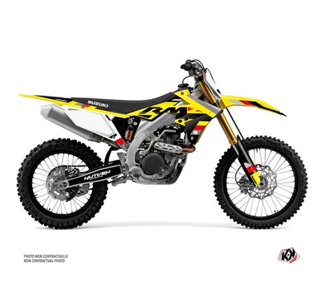 Kit Deco Moto Cross Label Suzuki 250 RMZ Noir