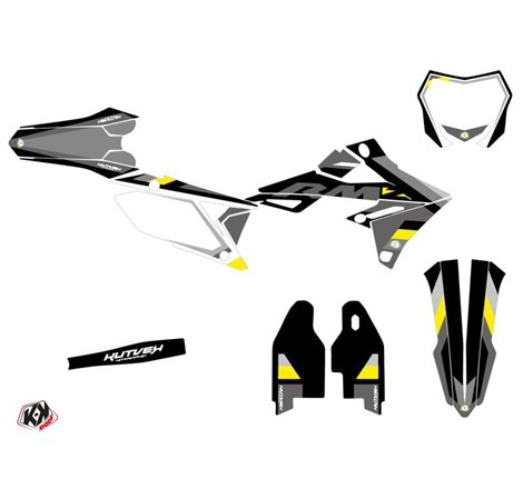 Kit Deco Moto Cross Label Suzuki 250 RMZ Gris
